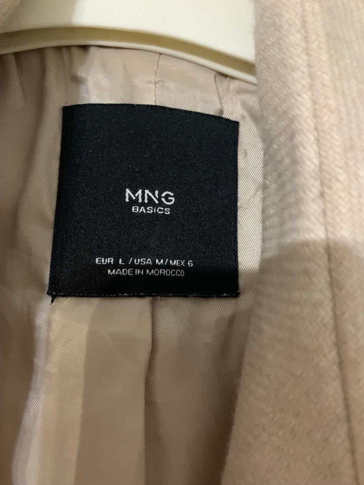 Mango yün kemerli palto #mango — görsel 8/11