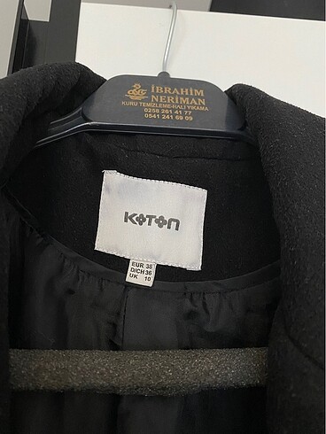 Koton siyah kaban