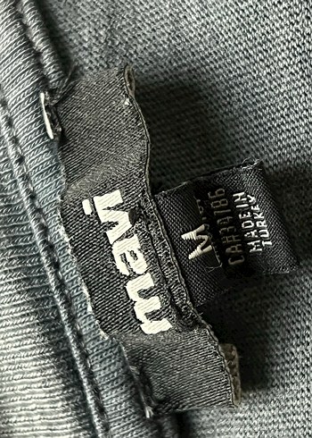 Gri Baskılı Kısa Kollu Oversize Tişört - Görsel 2