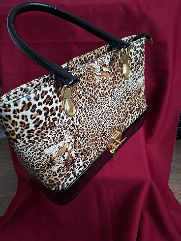 Leopar çanta