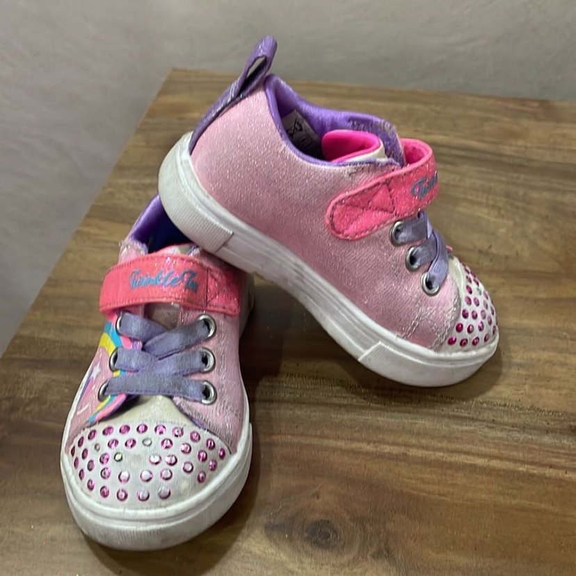 Kız Çocuk Pembe Bağcıklı Spor Ayakkabı - Görsel 2