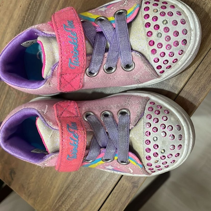 Kız Çocuk Pembe Bağcıklı Spor Ayakkabı - Görsel 4