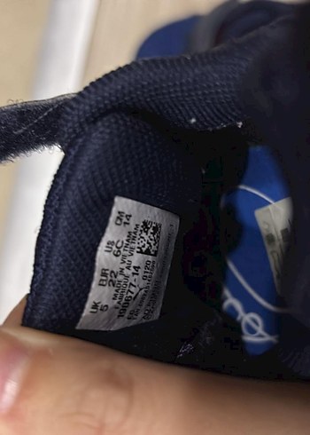 Çocuk Lacivert Sneakers Cırt Cırtlı - Görsel 3