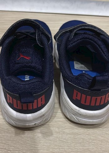 Çocuk Lacivert Sneakers Cırt Cırtlı - Görsel 2