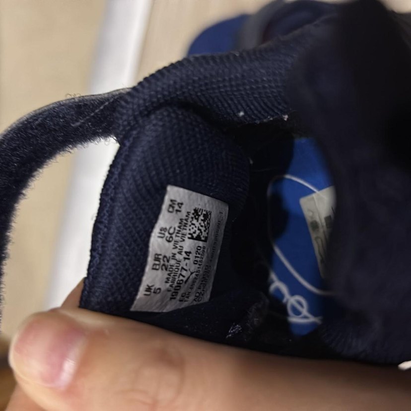 Çocuk Lacivert Sneakers Cırt Cırtlı - Görsel 3