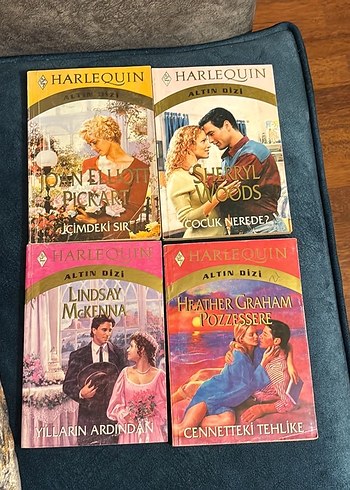 Harlequin Altın Dizisi Roman Seti - 12 - Görsel 3