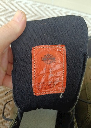 41 numara orjinal Harley Davidson bot - Görsel 6