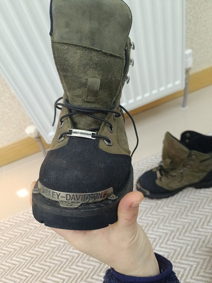 41 numara orjinal Harley Davidson bot - Görsel 3