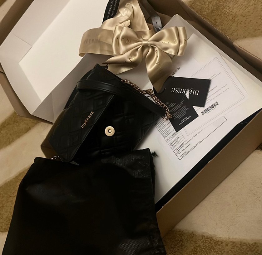 Dijarese Siyah Deri Kadın Cüzdan - Görsel 4