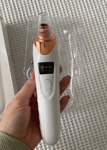 Beyaz Çok Fonksiyonlu Yüz Temizleme Cihazı - Görsel 4