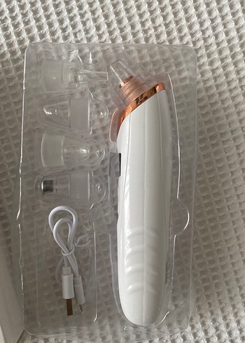 Beyaz Çok Fonksiyonlu Yüz Temizleme Cihazı - Görsel 2