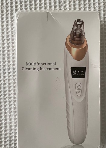 Beyaz Çok Fonksiyonlu Yüz Temizleme Cihazı - Görsel 3