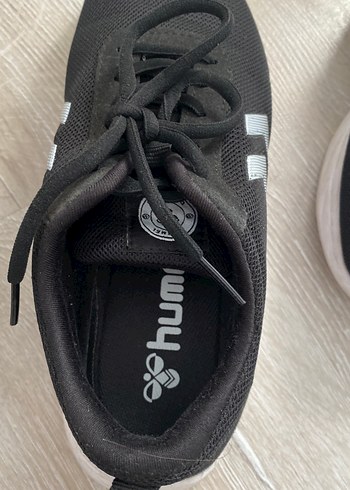 Siyah Elastik Bağcıklı Kadın Spor Ayakkabı - Görsel 6