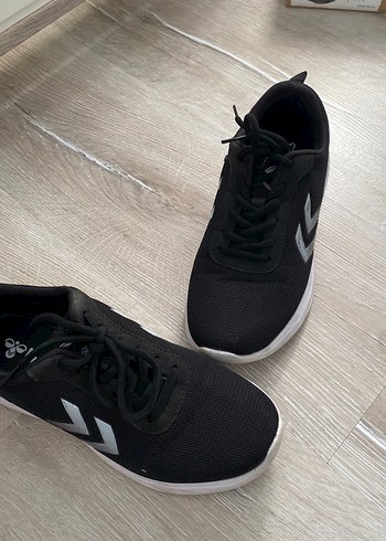 Siyah Elastik Bağcıklı Kadın Spor Ayakkabı - Görsel 4