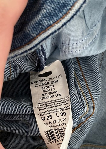 Mavi Normal Boy Kadın Denim Pantolon - Görsel 5