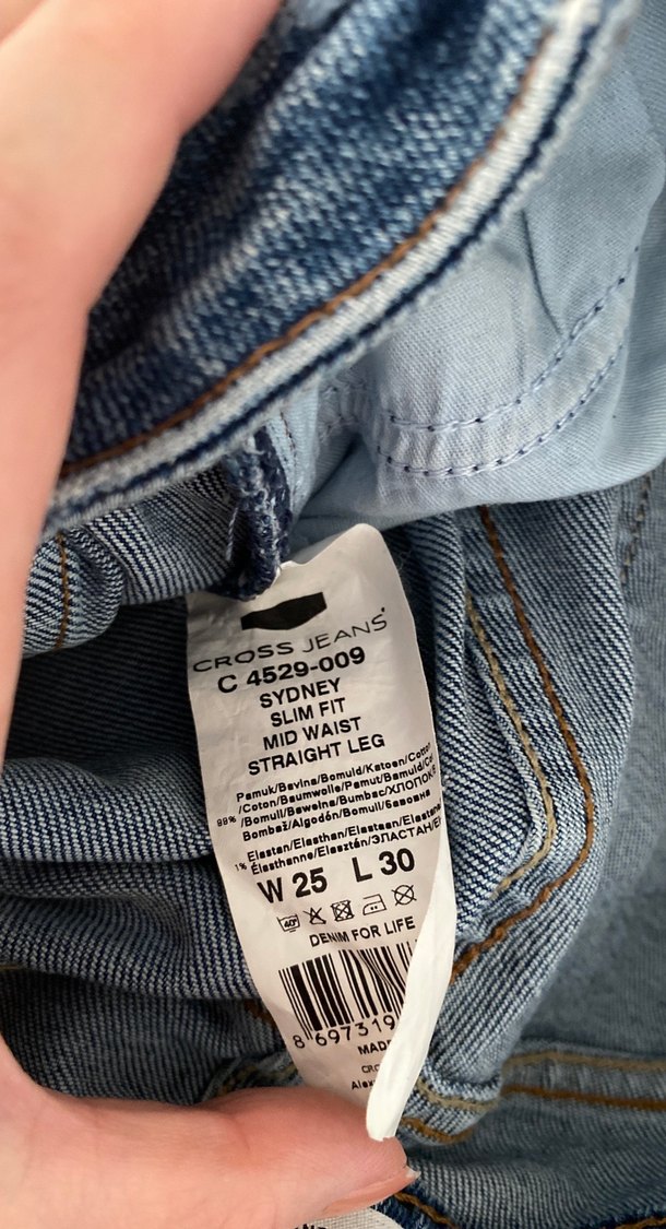 Mavi Normal Boy Kadın Denim Pantolon - Görsel 5