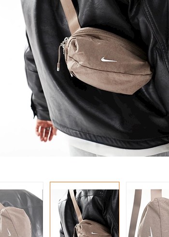 Nike bel çantası siyah - Görsel 2