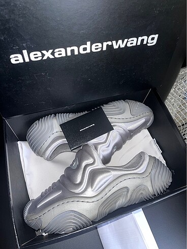 37,5 Beden gri Renk Alexanderwang futuristic sneakers