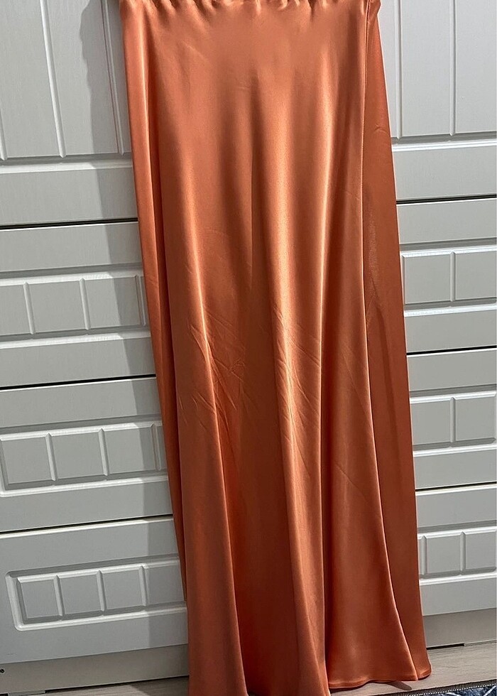 Portakal rengi etek - Görsel 4