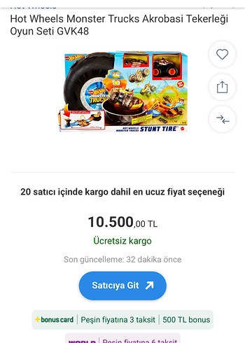 Hot wheels akrobasi tekerleği - Görsel 8