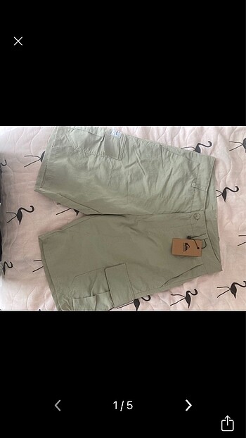 Quiksilver kargo şort bermuda