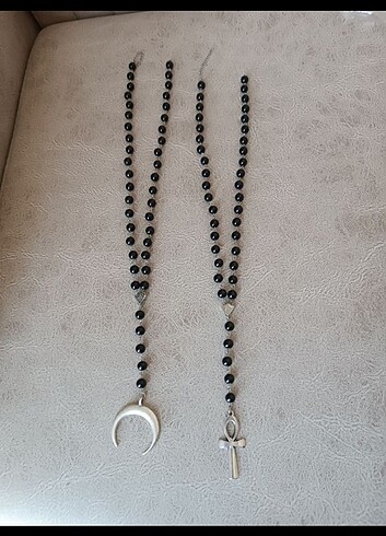 Diğer Rosary gotik kolye