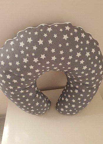 Diğer Gri Yıldız Desenli Emzirme ve Hamilelik Yastığı