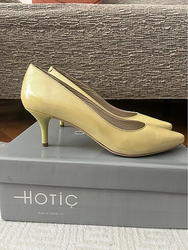 Hotiç Gerçek Deri Stiletto