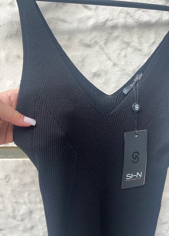 Uzun şık elbise - Görsel 3