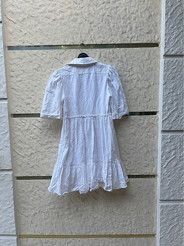 Alaçatı edası beyaz elbise - Görsel 5