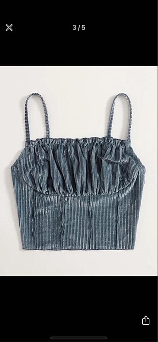 Kadife Crop Top