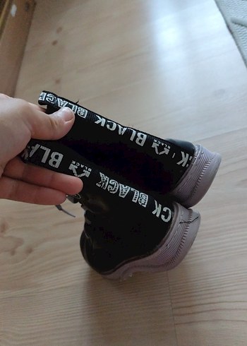 Ugg Siyah çocuk Kauçuk Goth Botlar