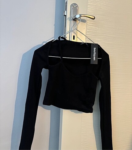 Trendyol & Milla Parmak Detay Crop