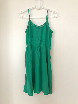 H&M Yeşil elbise