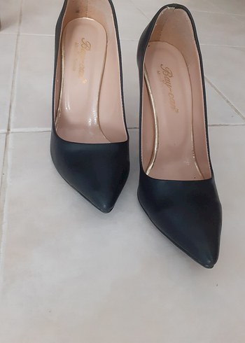 Nine West Siyah Stiletto Topuklu Kadın Ayakkabı
