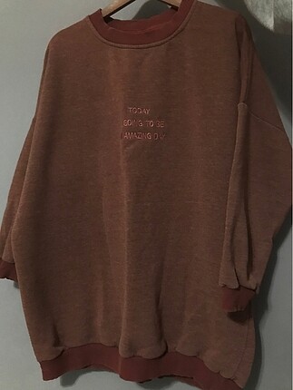 ADDAX BORDO OVERSIZE SWEATSHIRT