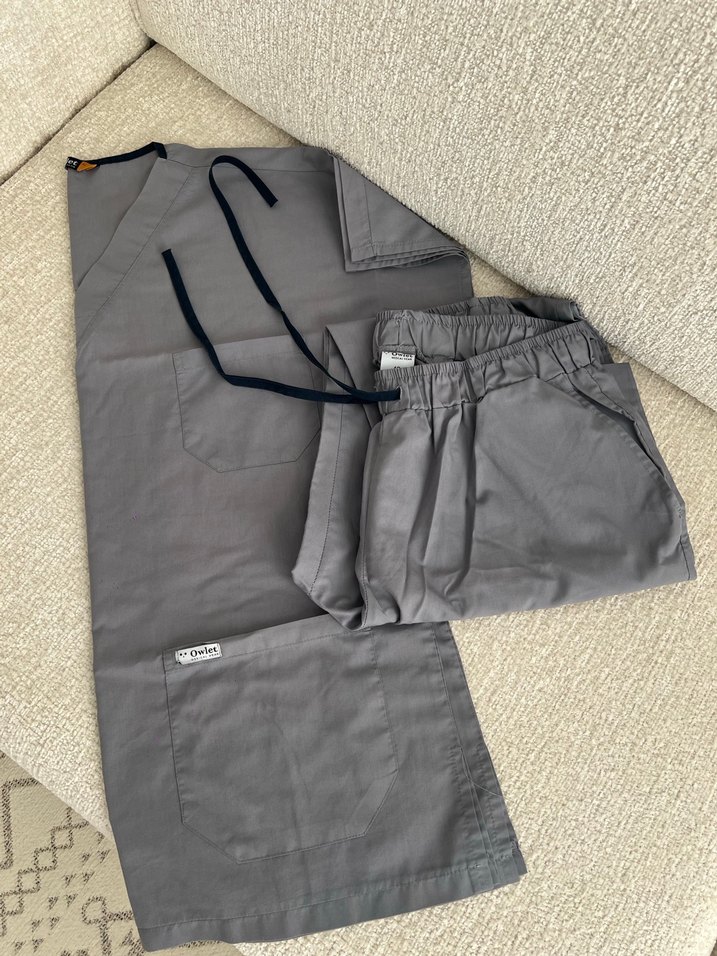 Gri owlet Hemşire Forma - Görsel 2