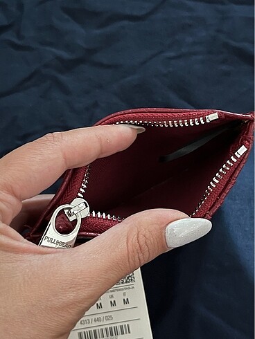 Beden bordo Renk Pull Bear kartlık