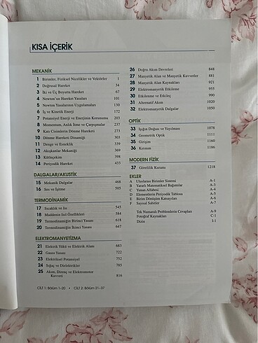Beden Renk Sears&Zemansky?nin Üniversite Fiziği Cilt 1 - 14. Baskı