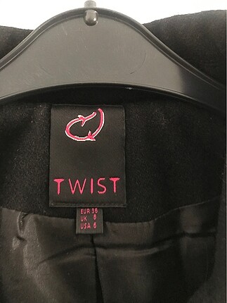 m Beden Twist astarlı yün ceket