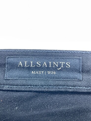 28 Beden siyah Renk All Saints Jean / Kot %70 İndirimli.