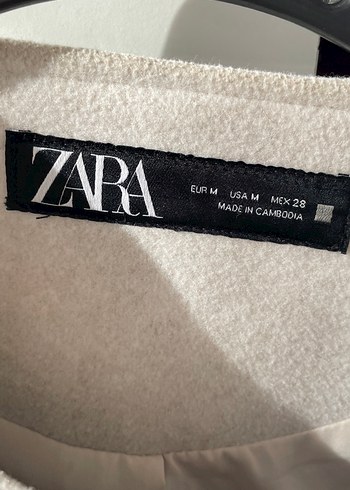 Gri Fermuarlı Kadın Ceket Zara - Görsel 2