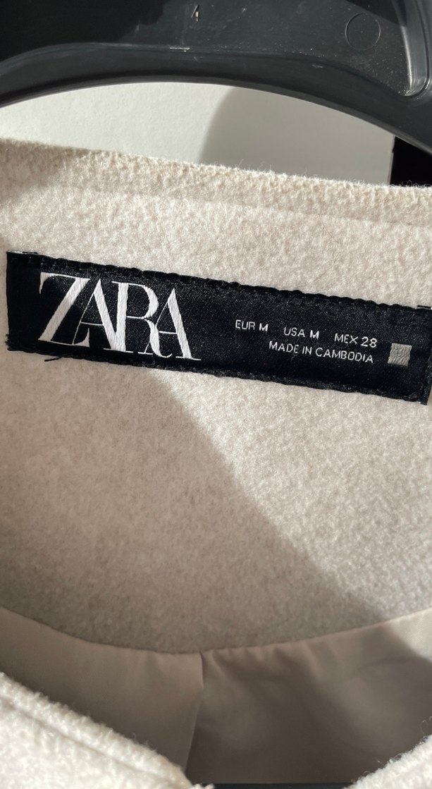 Gri Fermuarlı Kadın Ceket Zara - Görsel 2