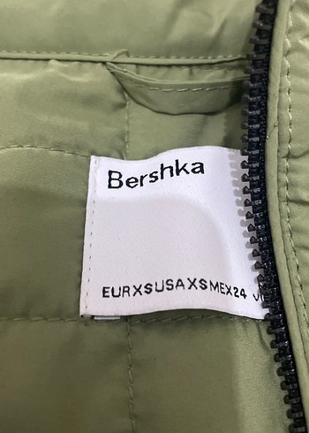 Yeşil Fermuarlı Kadın Ceket bershka - Görsel 2
