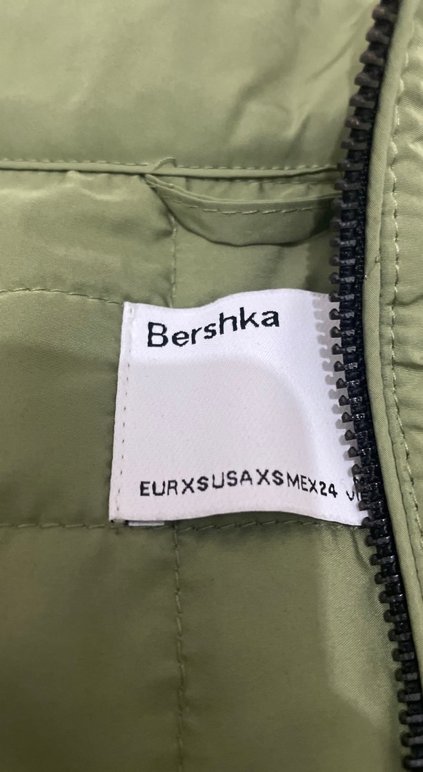Yeşil Fermuarlı Kadın Ceket bershka - Görsel 2