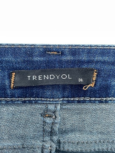 36 Beden lacivert Renk Trendyol & Milla Skinny %70 İndirimli.