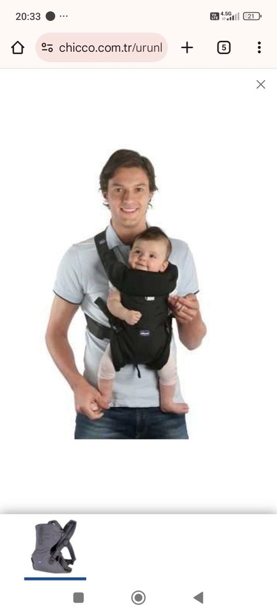 chicco kanguru ana kucağı - Görsel 5