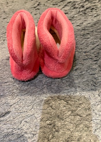 Nakışlı Kız Çocuk Pembe Sıcak Terlik - Görsel 2