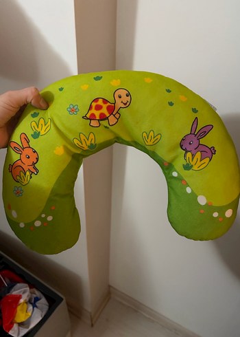 Yeşil Desenli Hamile ve Emzirme Yastığı - Görsel 2