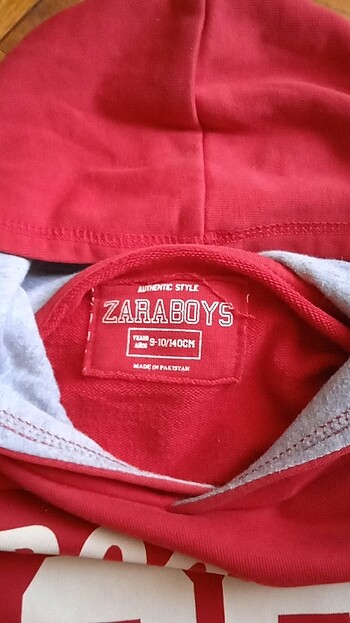 Zara Zara sweatshirt kapşonlu 